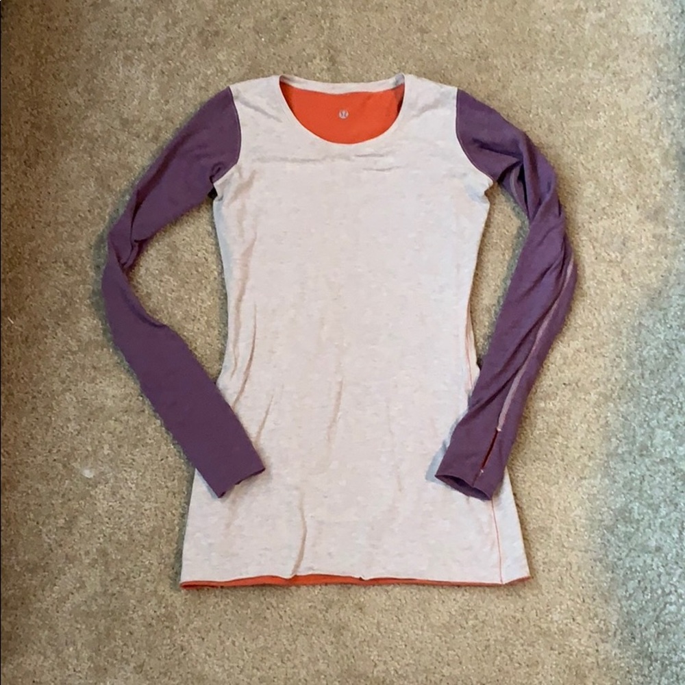 Lulu reversible long sleeve, size 4